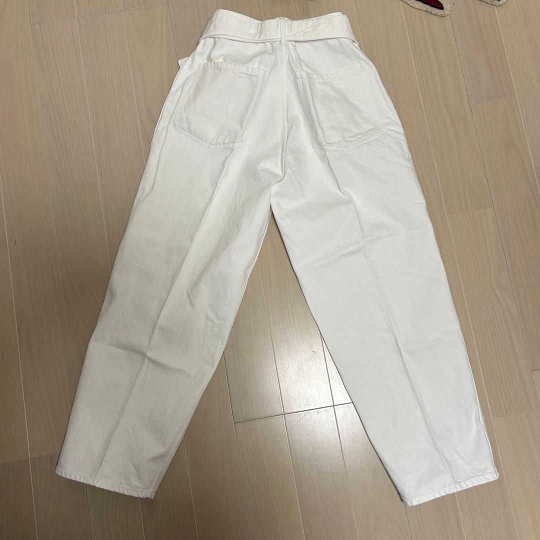 COMOLI ベルテッド デニム サイズ1