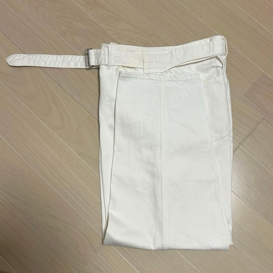 COMOLI ベルテッド デニム サイズ1