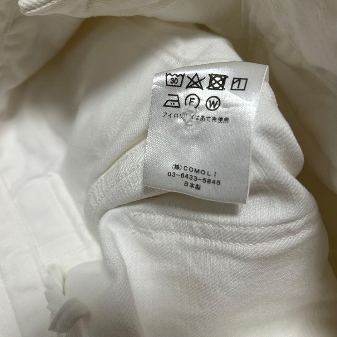 COMOLI ベルテッド デニム サイズ1