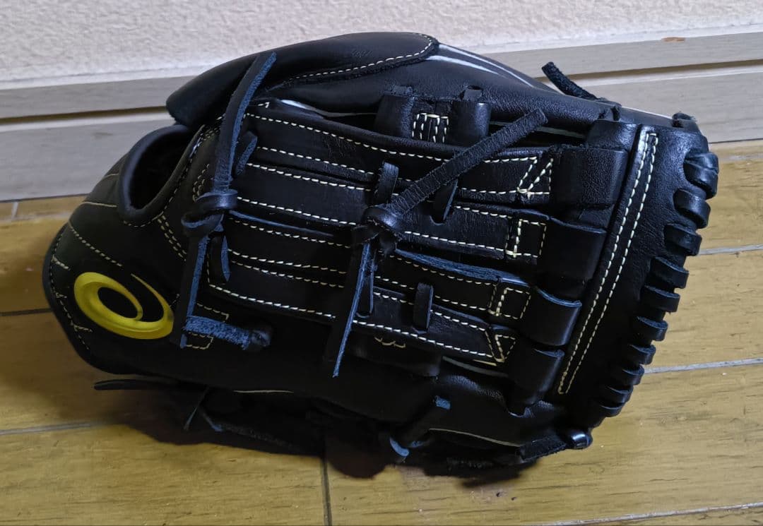 asics 大谷翔平モデル オールラウンド 軟式野球用 グラブ グローブ黒