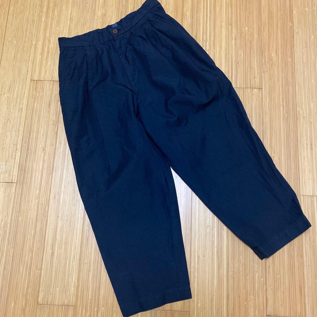 【値下げ依頼のかた専用】コムデギャルソン 縮絨パンツ ポリエステル縮絨