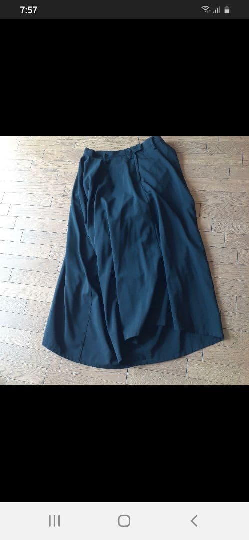 【美品】ワイズ ヨウジヤマモト 袴パンツ ウール ブラック レッドレーペル