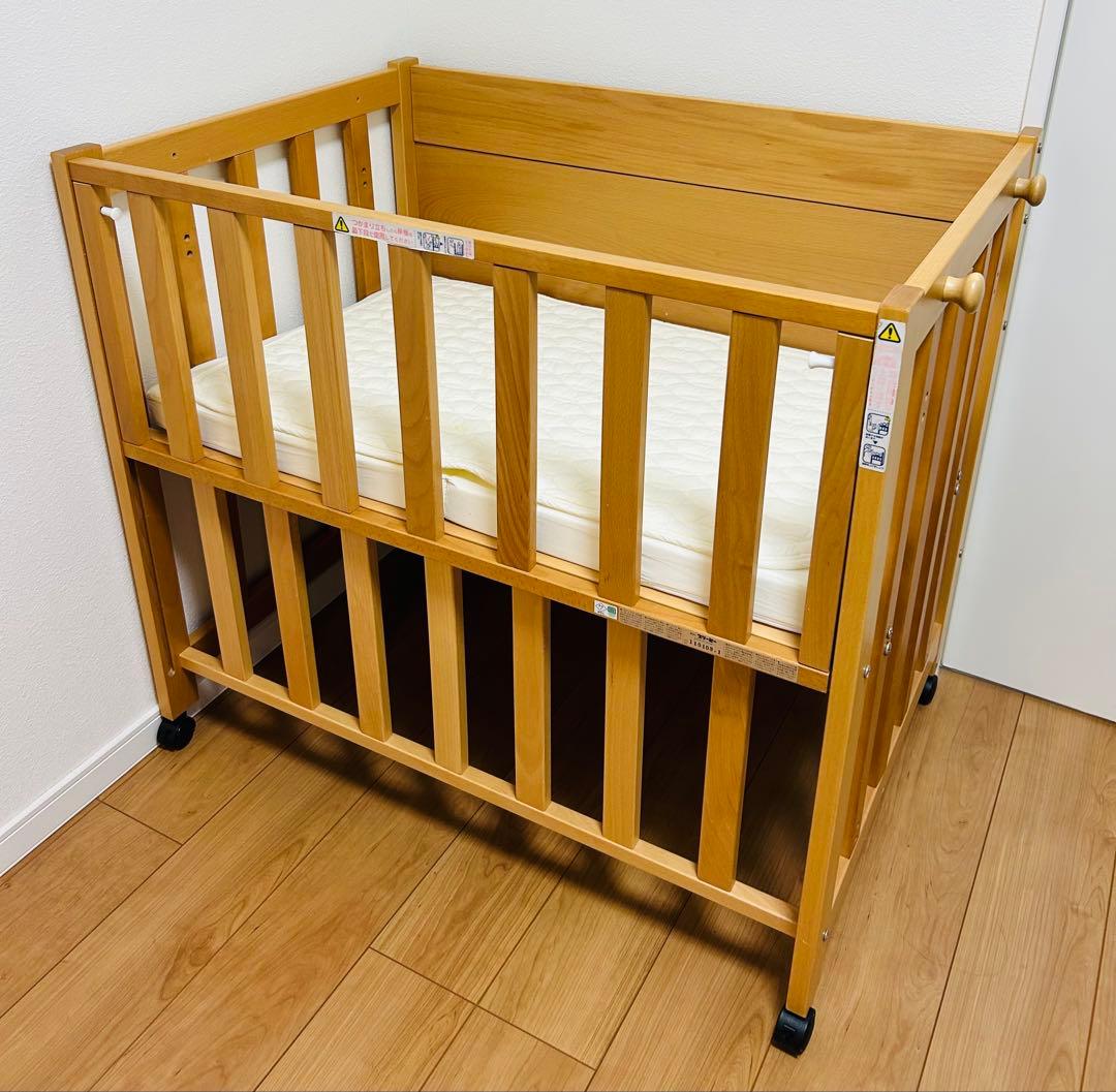5Wayタイプのミニベビーベッド＆デスク♪ マットレスもセットです♡