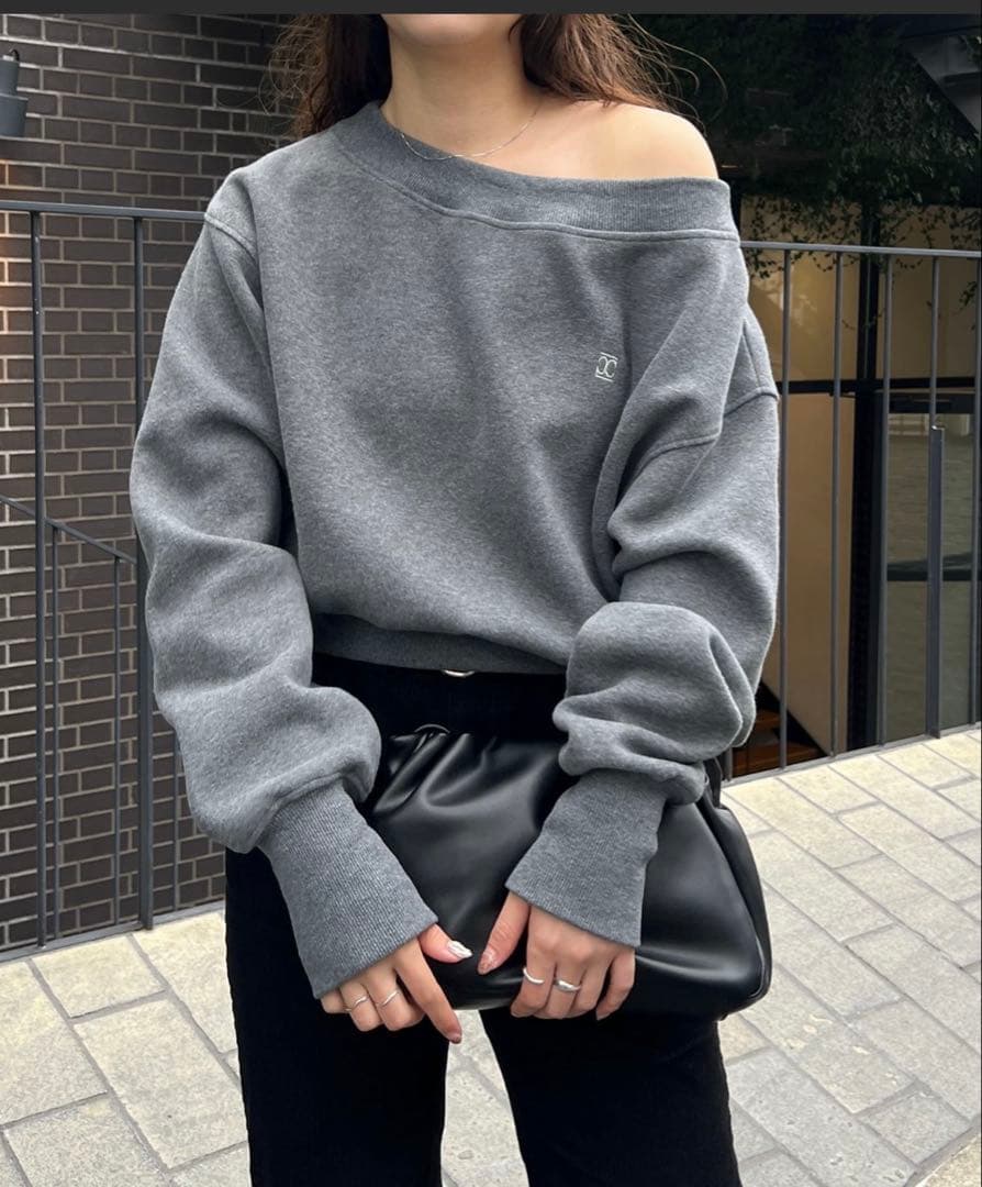 1ポイントボンディングスウェット