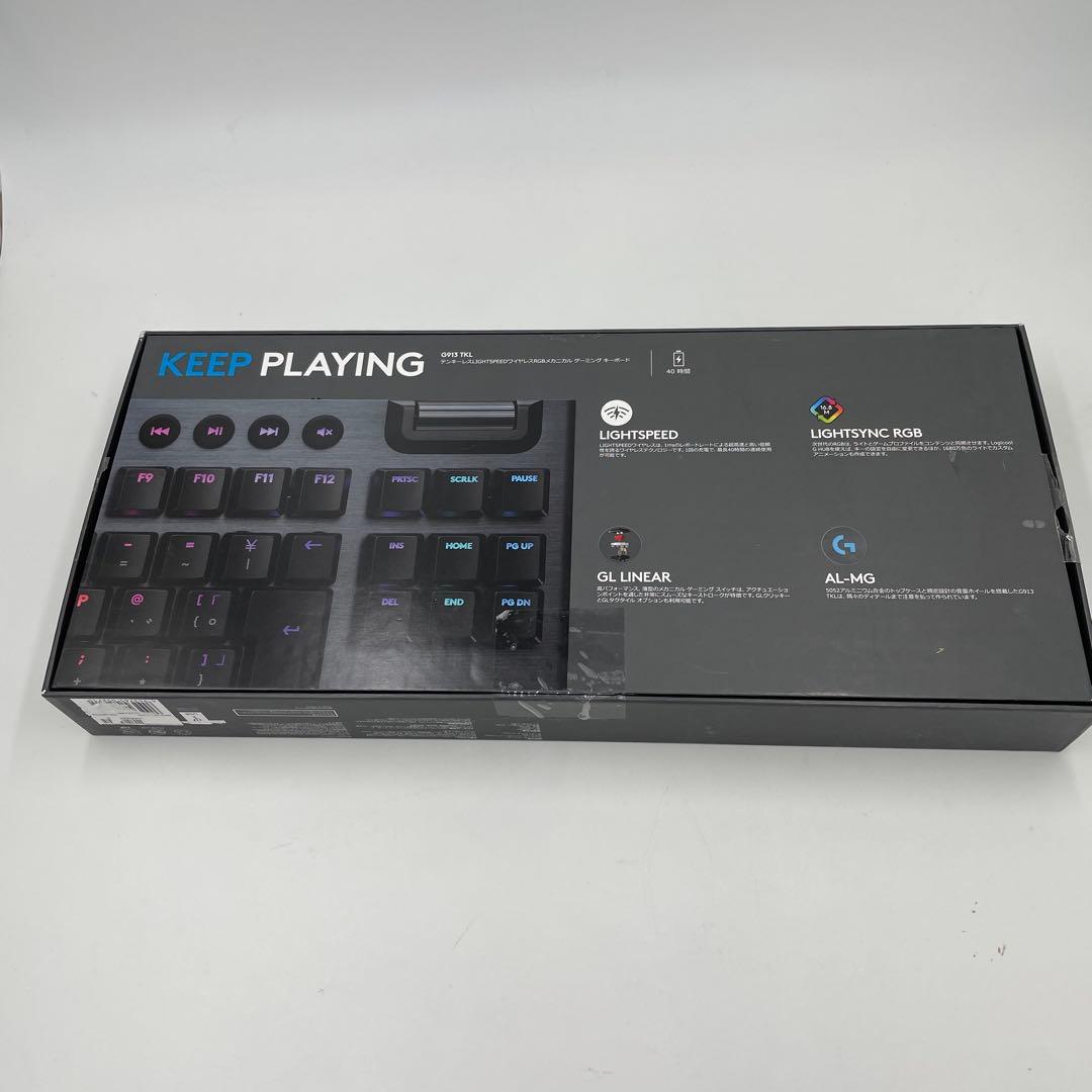 Logicool Gゲーミングキーボード G913-TKL-TCBK