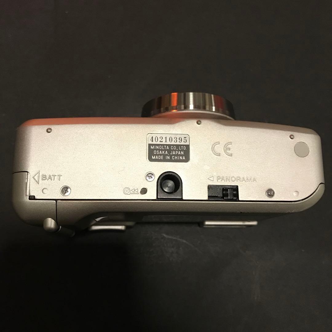 MINOLTA Capios160A フィルムカメラ 動作確認済 電池付き