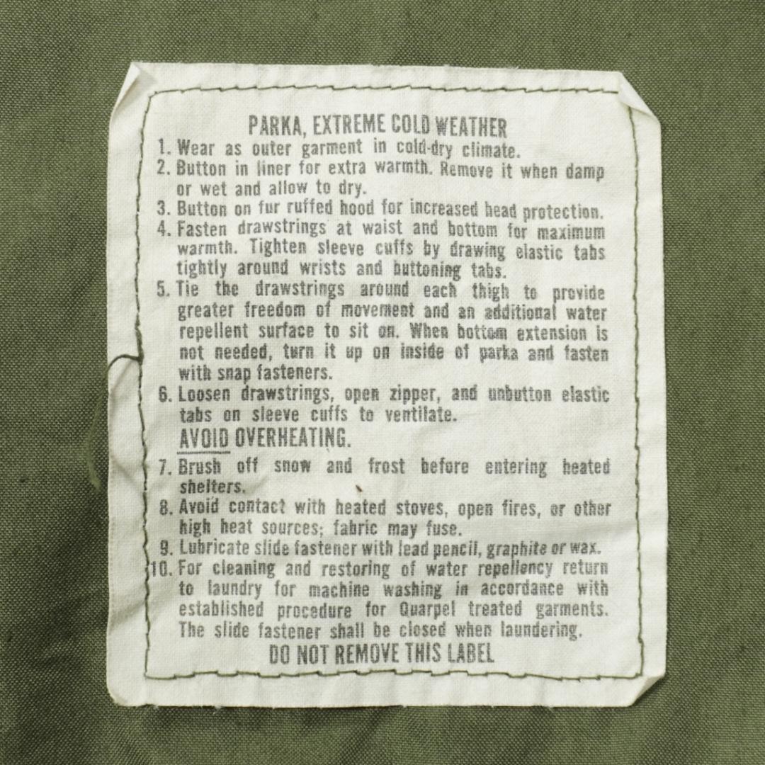 ジャケット・アウター US ARMY M-65 FISHTAIL PARKA JA25154