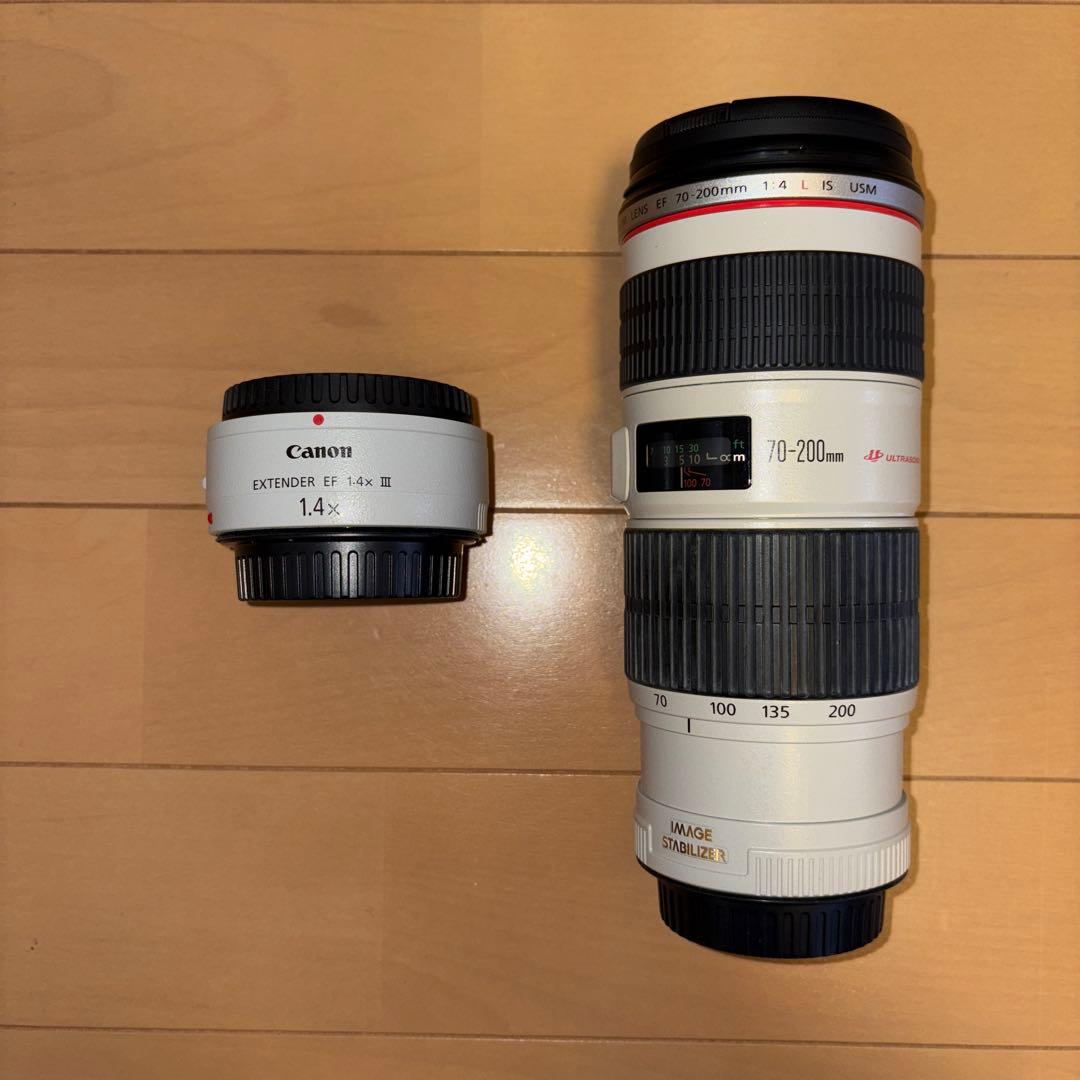 Canon EF70-200 f4L IS＋ Extender EF1.4×Ⅲ