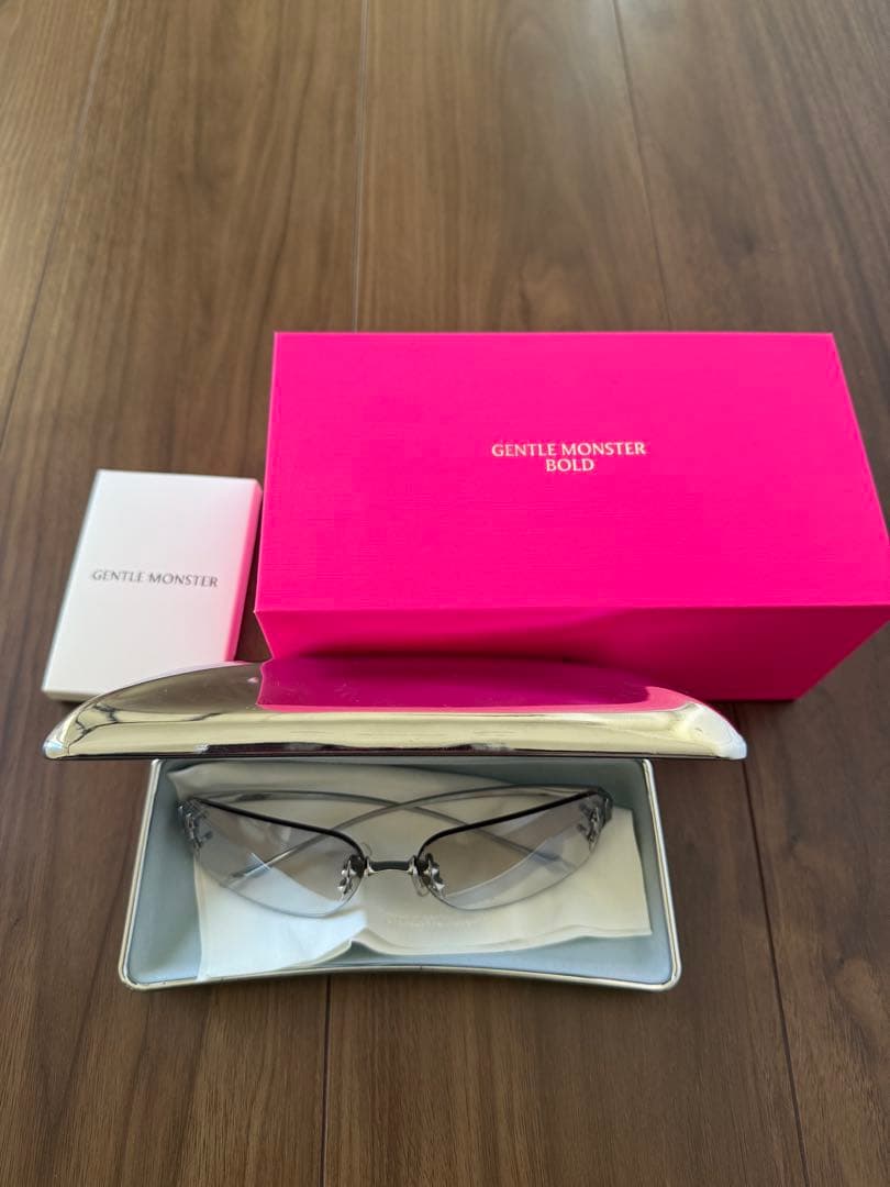 GENTLE MONSTER TTL-02 BRG リムレス　サングラス