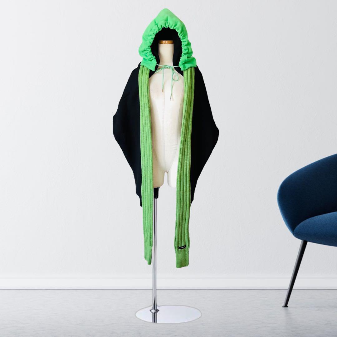 MERYLL ROGGE メリルロッゲ パーカー風ストール マフラー フーディ