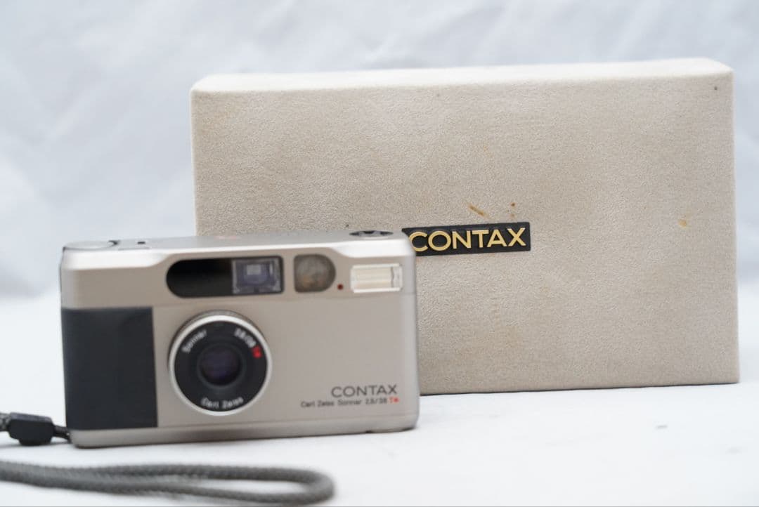 ☆大人気カメラ☆ コンタックス T2 ゾナー 38㎜ F=1:2.8 クローム