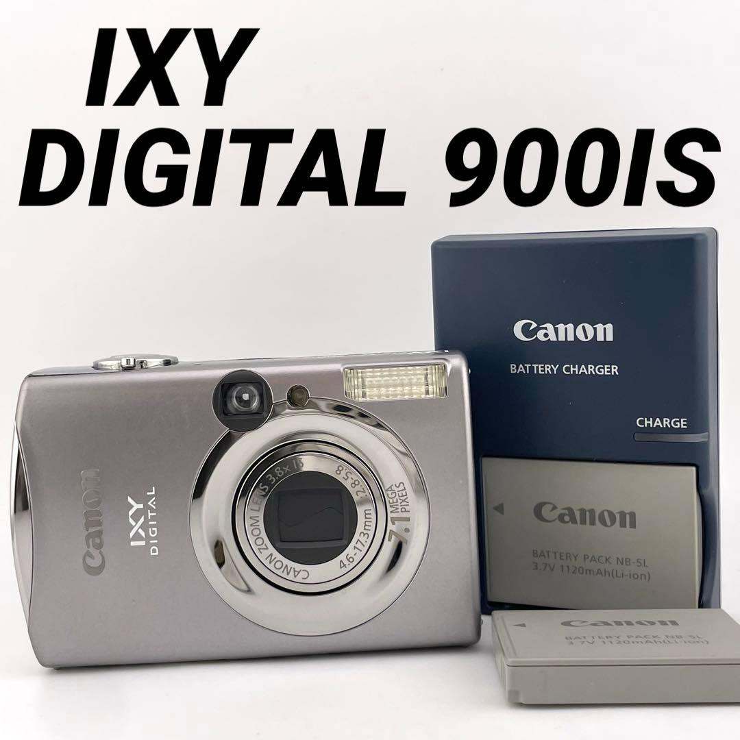 実写美⭕️新品同様【動作確認済】Canon IXY DIGITAL 900IS