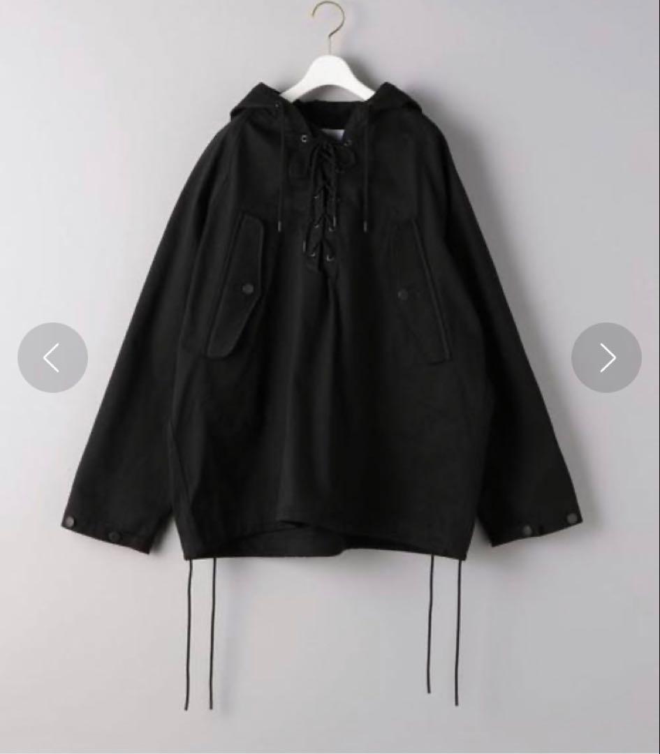 HYKE deck parka jacket ブラック　2 パーカー