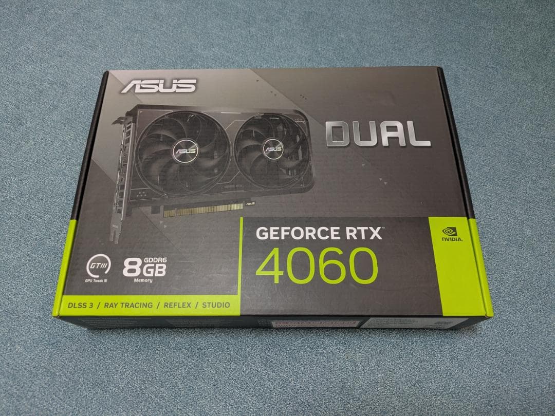 グラフィックボード・グラボ・ビデオカード ASUS GeForce RTX 4060 8GB