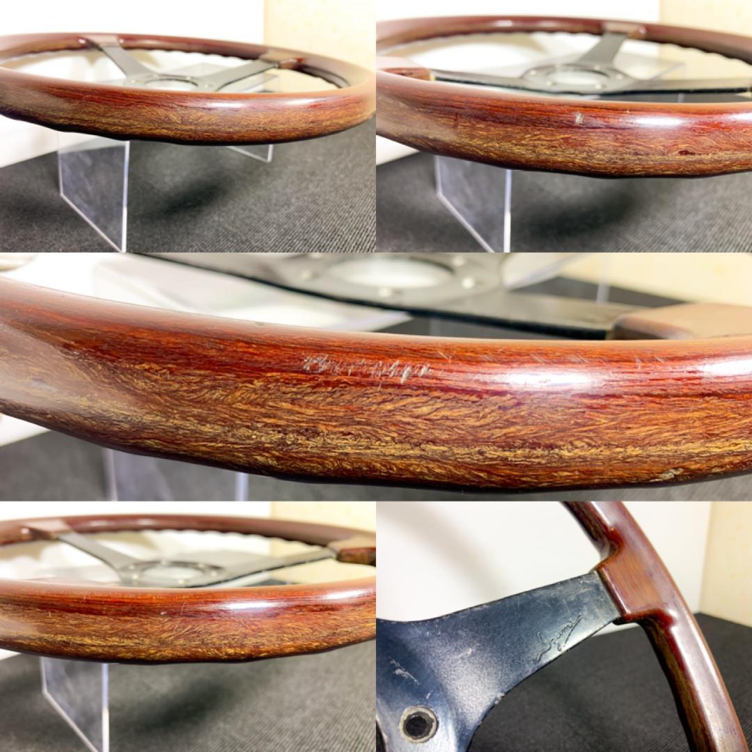 IZUMI イズミ ウッドステアリング 35.5cm ヴィンテージ 当時物 希少