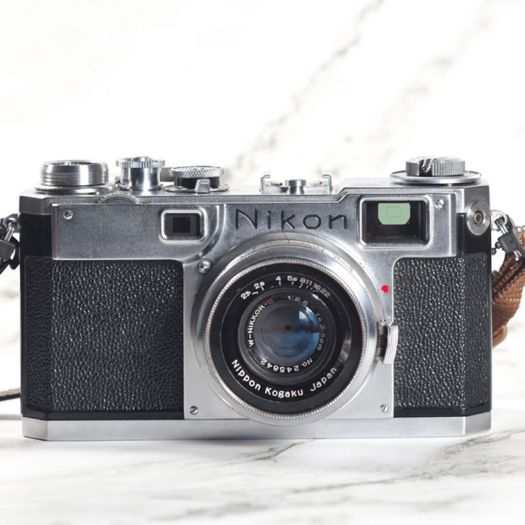 レア品【フィルムカメラ】1954年発売　Nikon ニコン S2 ジャンク