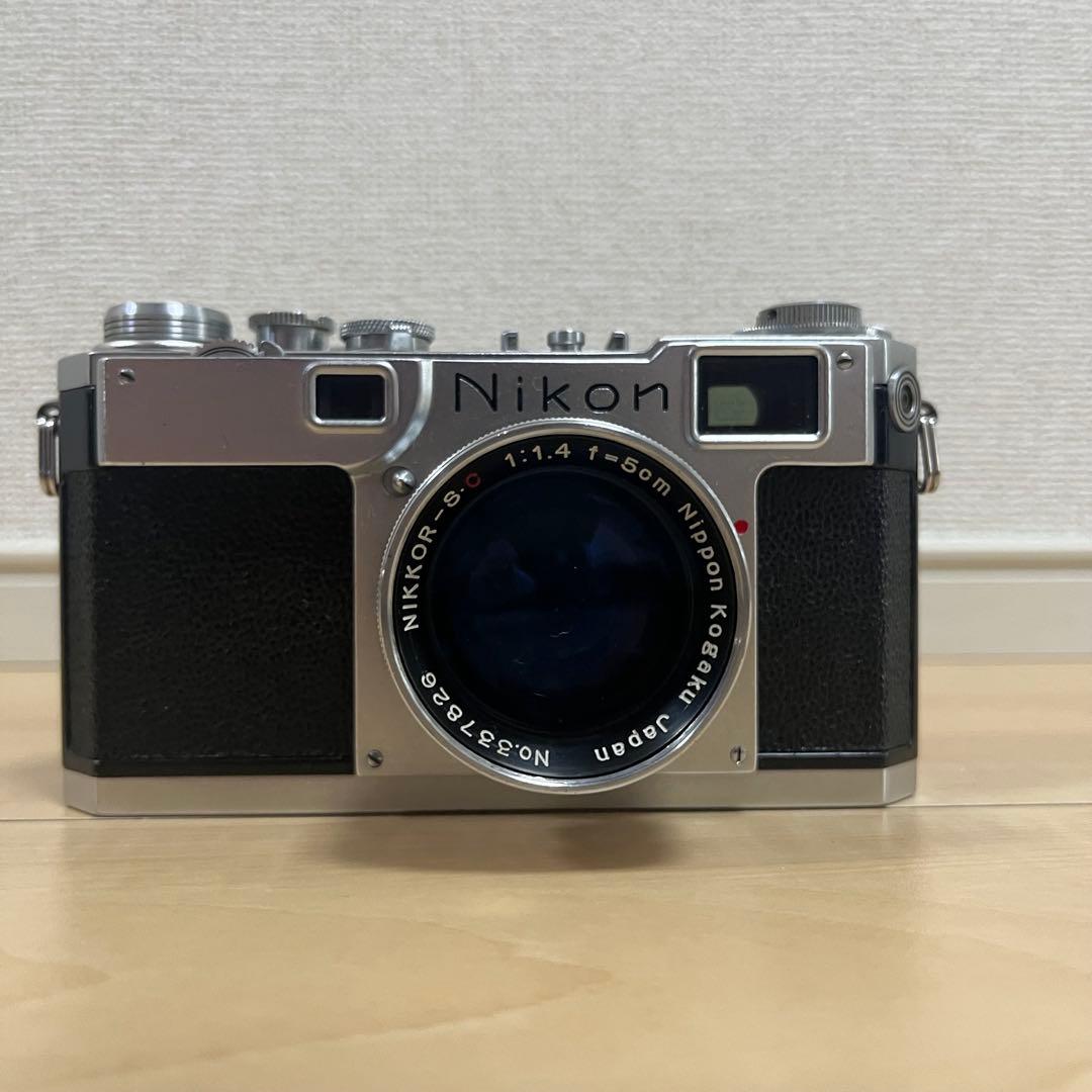 レア品【フィルムカメラ】1954年発売　Nikon ニコン S2 ジャンク