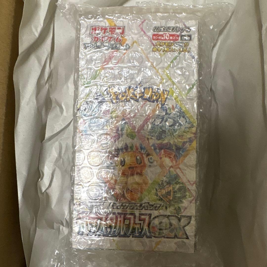 ポケモンカードゲーム　テラスタルフェスex 未開封 シュリンク付き 1