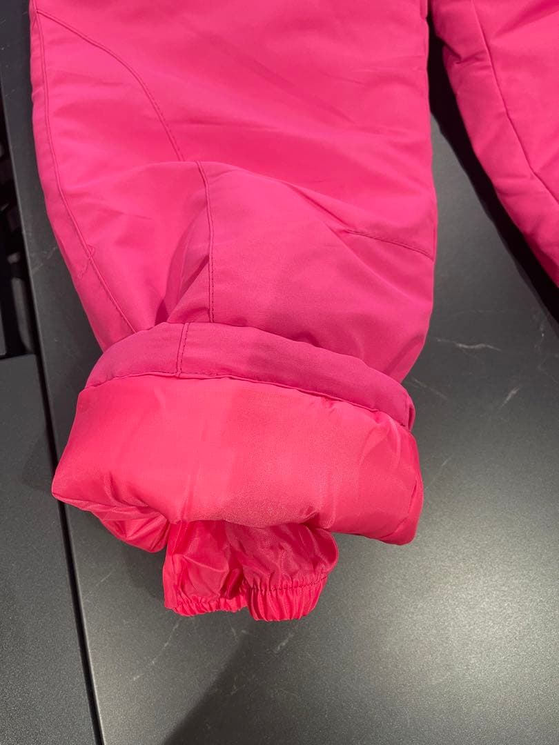 子供用 蝶々花柄スキーウェアセット