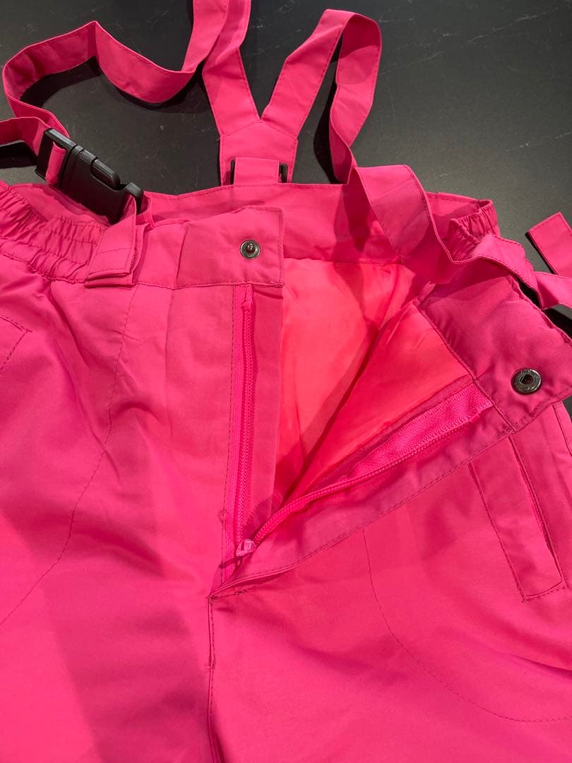 子供用 蝶々花柄スキーウェアセット