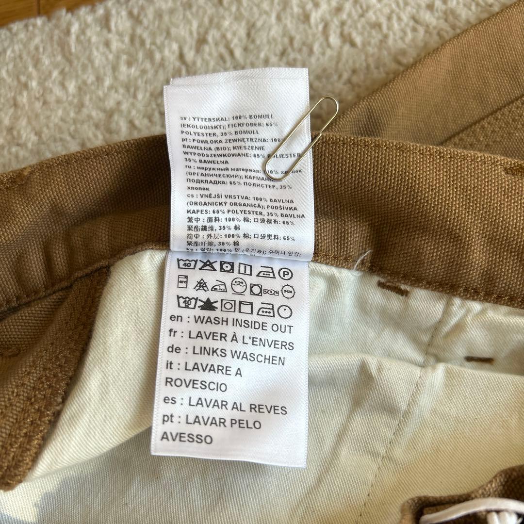 新品未使用Carhartt ダブルニーパンツ W32 ブラウン