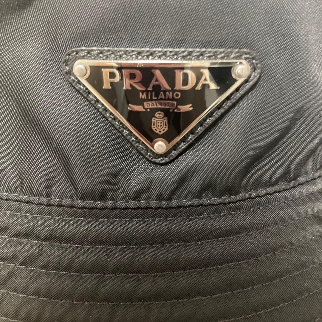 PRADAバケットハット　限定品　Sサイズ