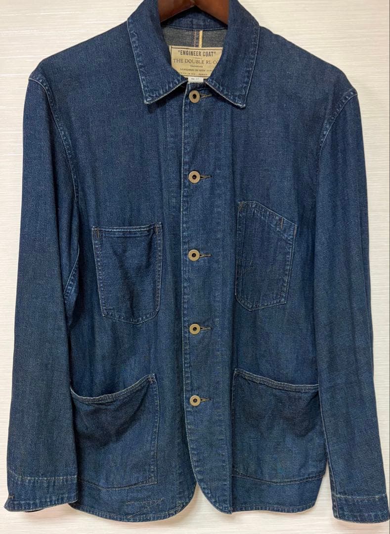 RRL デニム エンジニア ジャケット/カバーオール