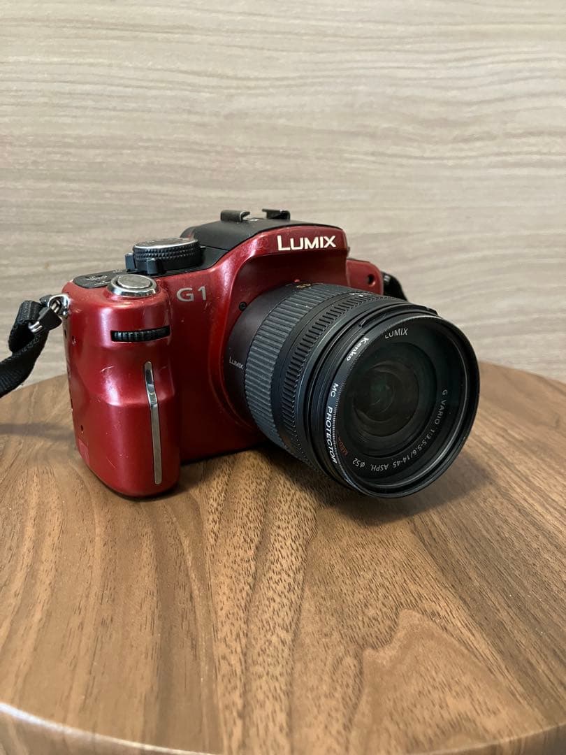 LUMIX G1 W赤色 デジタル一眼カメラ