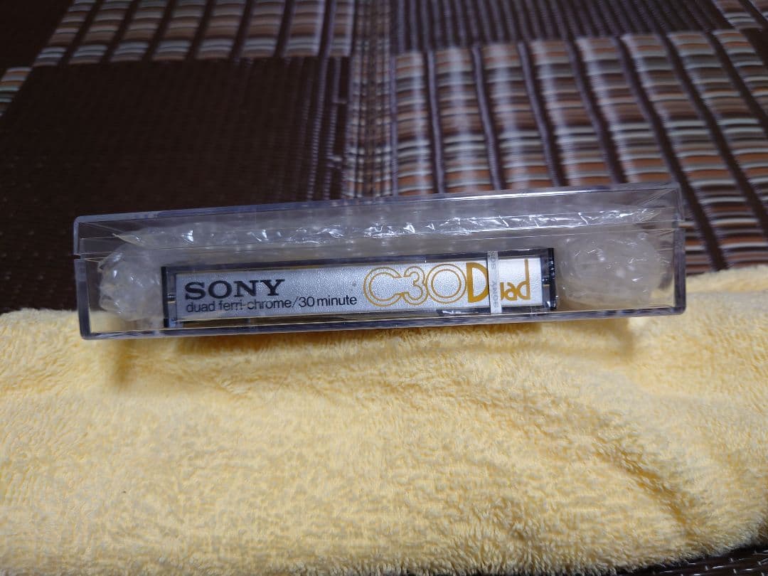 カセットテープ　メタルsony duadサンプル30分　初代