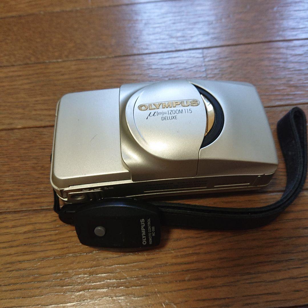 OLYMPUS μ[mju:ZOOM 115 DELUXE] コンパクトカメラ