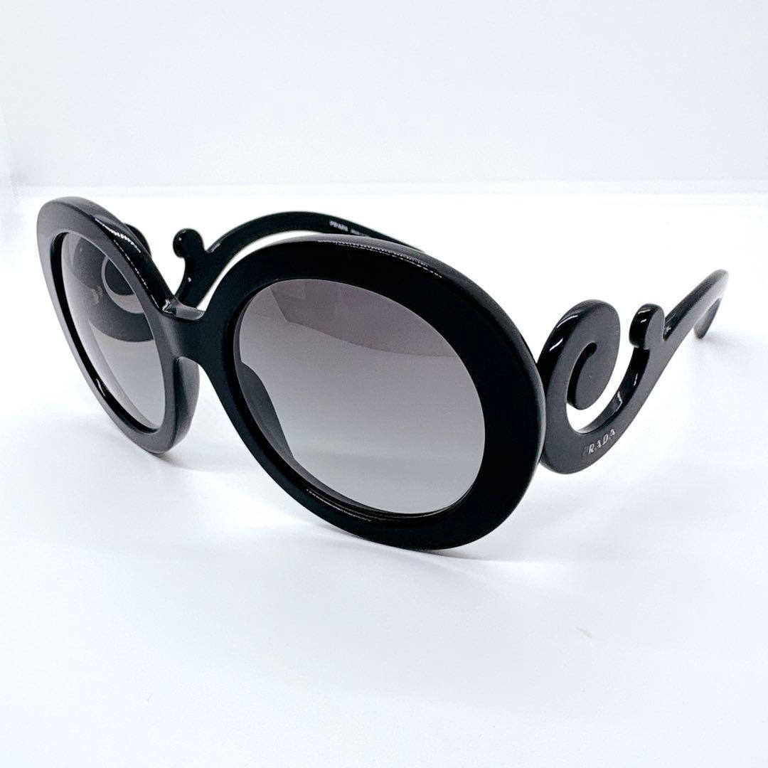 PRADA ミニマル バロック サングラス SPR27N ブラック 箱 ケース付