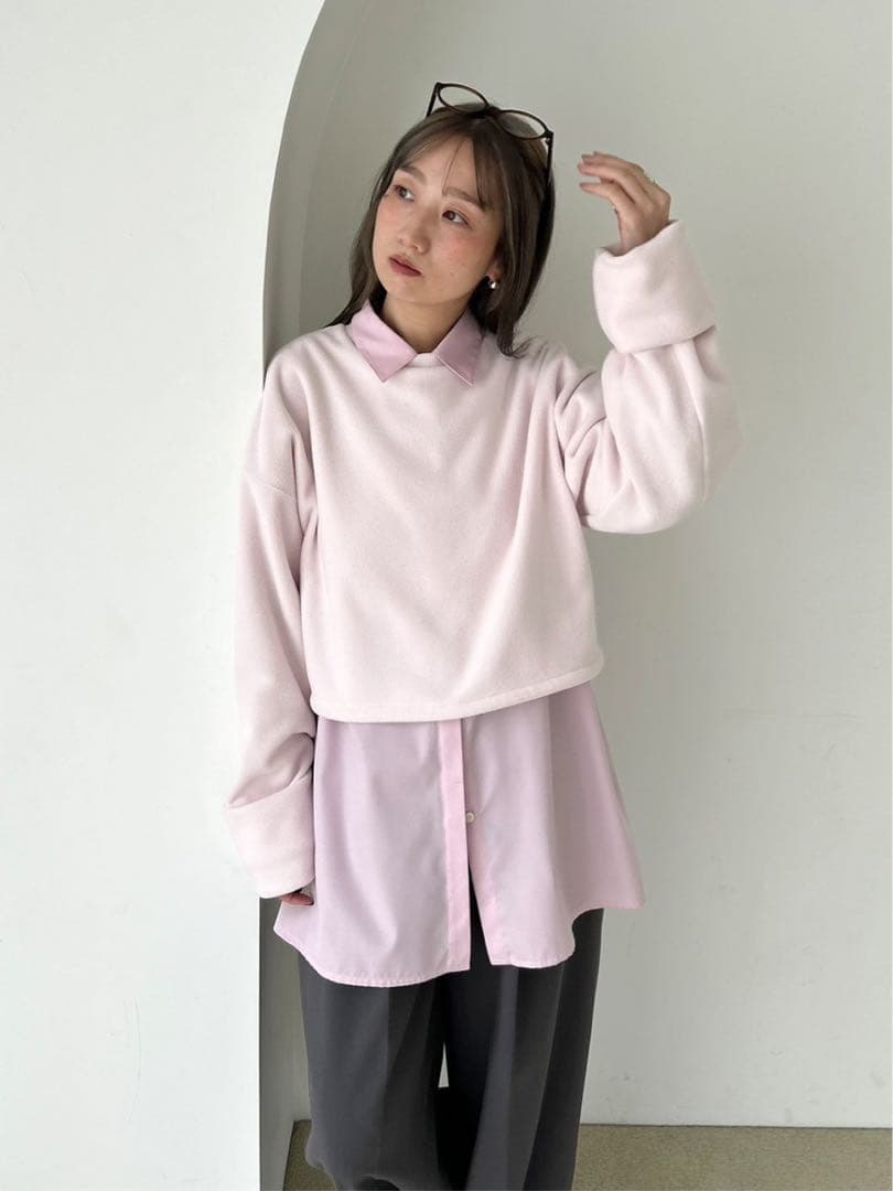 週末限定価格 完売商品【新品タグ付き】emmi エミ 起毛カットプルオーバー