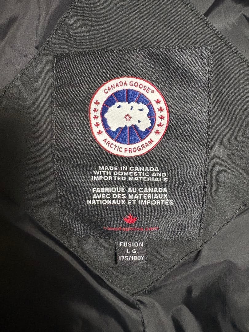 新品未着用 カナダグース MacMillan Parka 黒 マクミラン