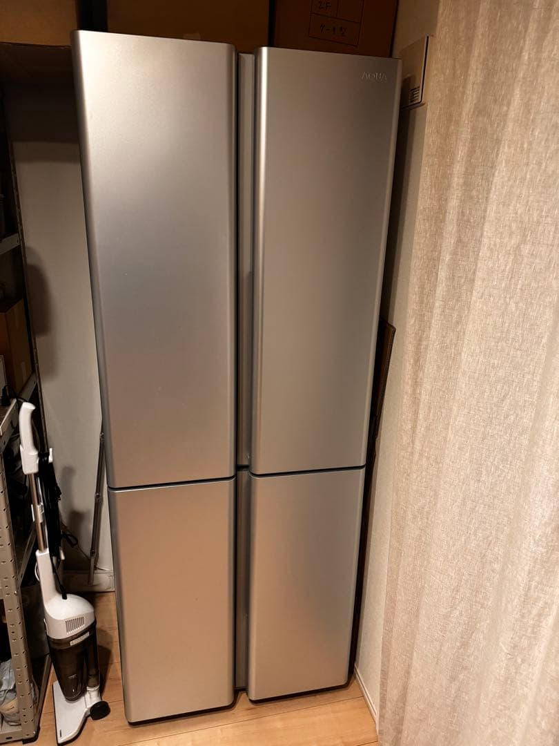 冷蔵庫 TZシリーズ サテンシルバー AQR-TZ42K-S
