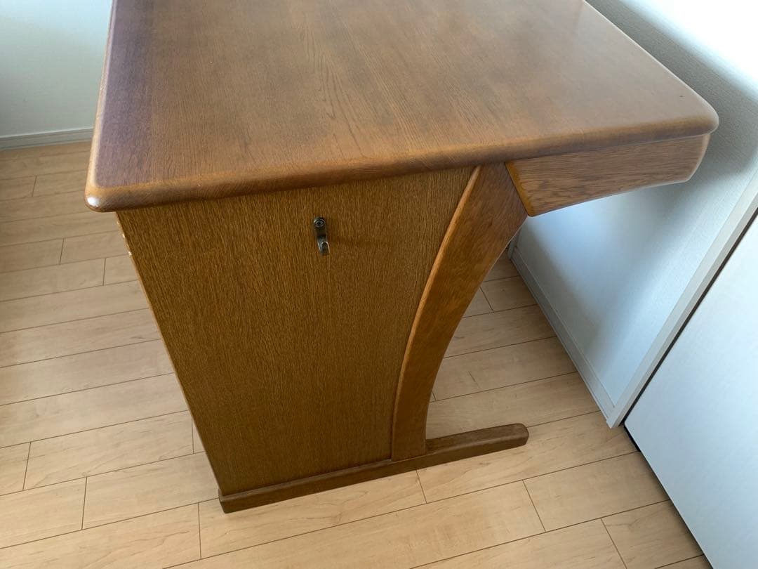 木製シンプルデスク