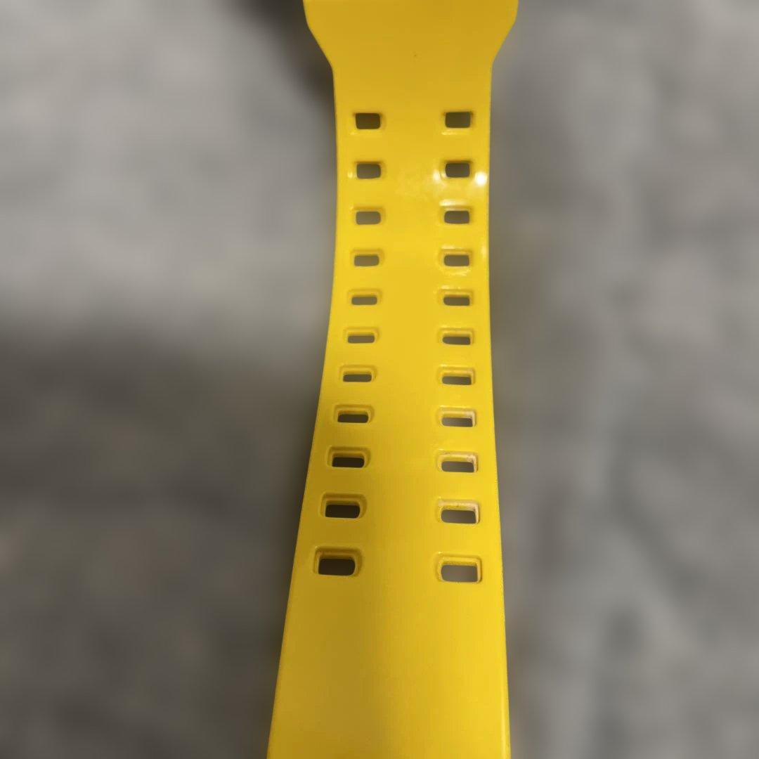 G-SHOCK WR20BAR ブラック/イエロー デジタル腕時計