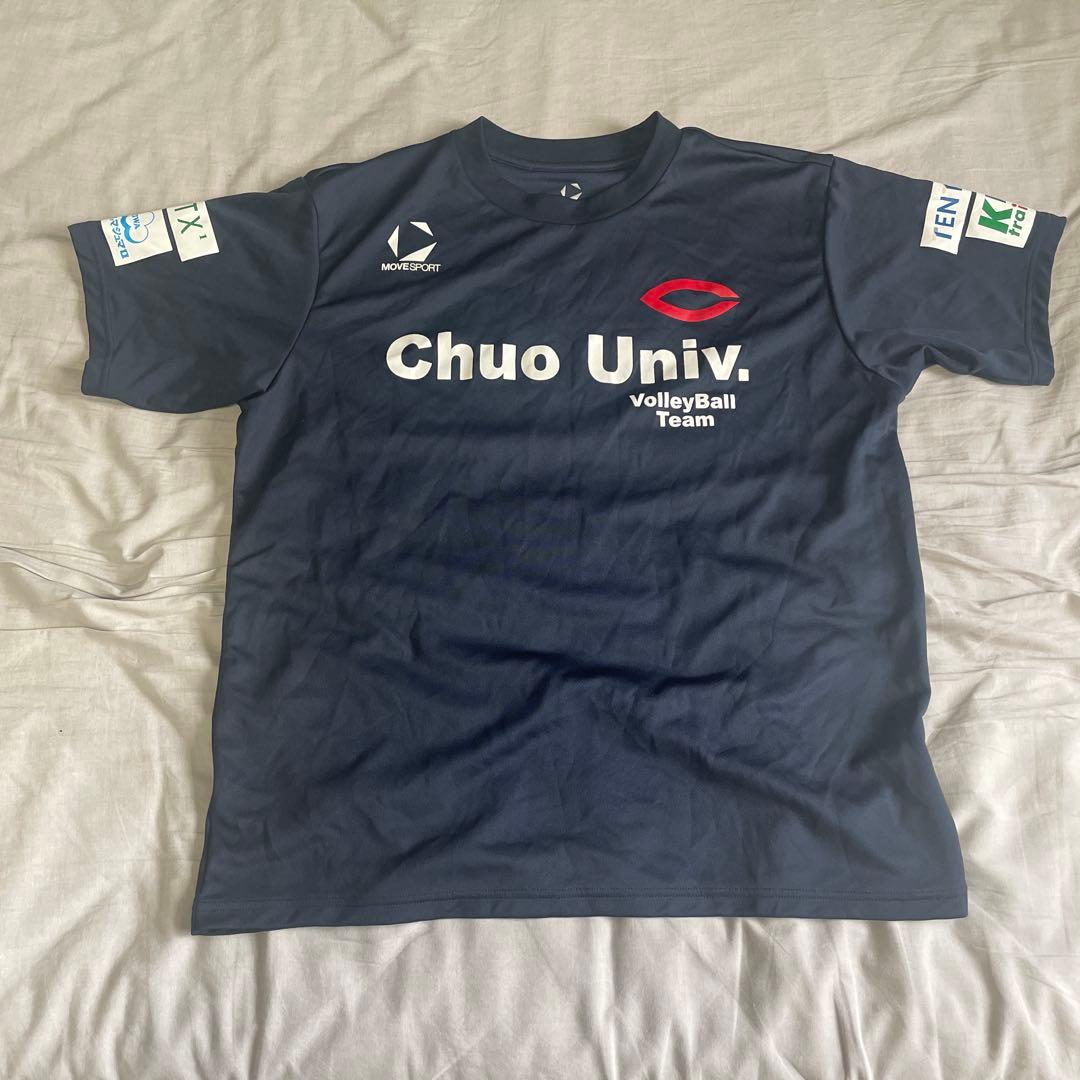 中央大学　男子バレーボール部　バレーボール　バレー　練習着　Tシャツ