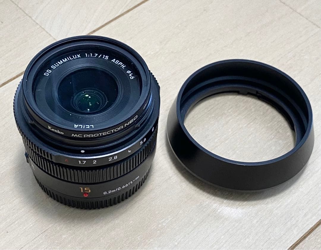 【Lumix】ライカ DG 15mm/F1.7 ASPH 単焦点レンズ