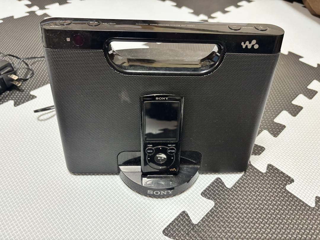 SONY ウォークマン スピーカー ブラック