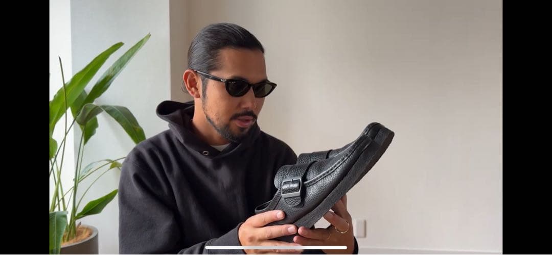 ユナイテッドアローズ 別注　Clarks Wallabee Monk　OVY