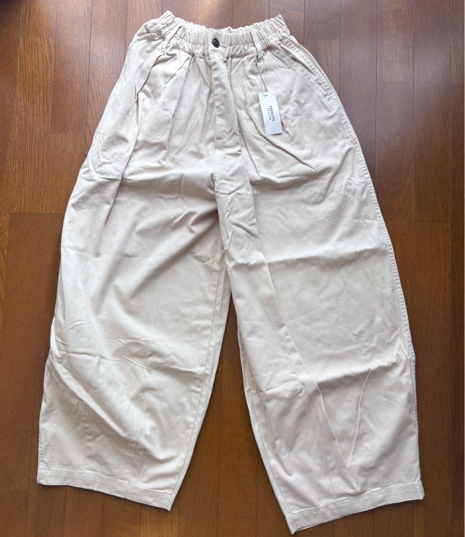 HARVESTY ハーベスティ サーカスパンツ アイボリー サイズ2