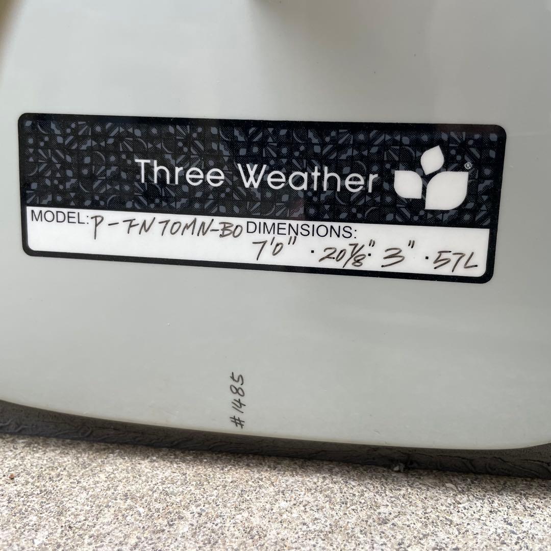 スリーウェザー サーフボード ミッドレングス/7フィート ムラサキスポーツ