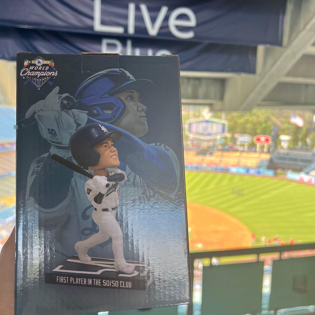 大谷翔平 50/50 バッター ボブルヘッド ドジャーススタジアム 来場者限定