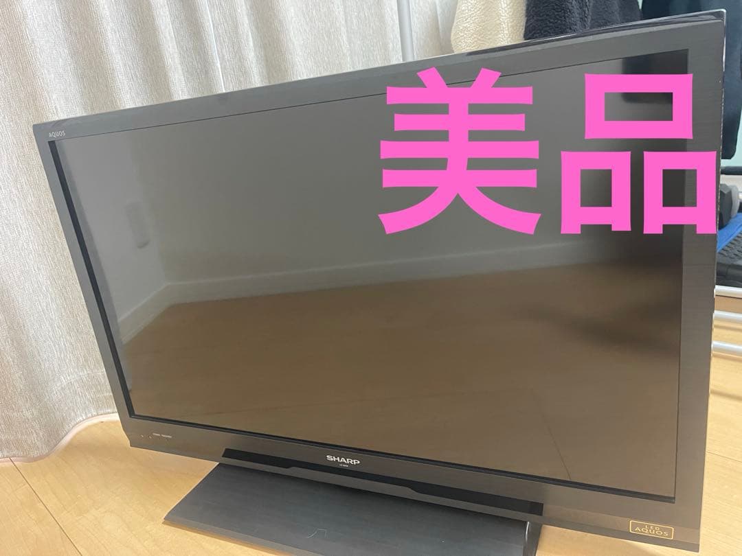 SHARP 液晶テレビ 本体 電源ケーブル付き