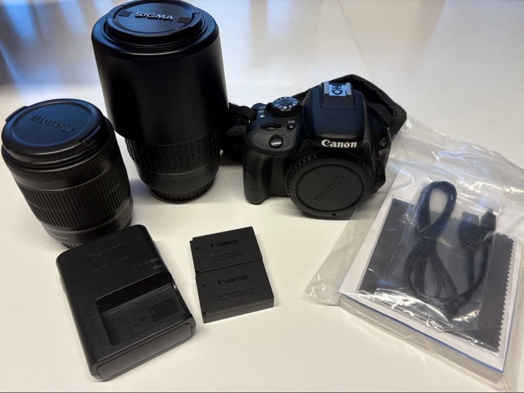 Canon EOSkissX7 ズームレンズキット SIGMA 望遠レンズ