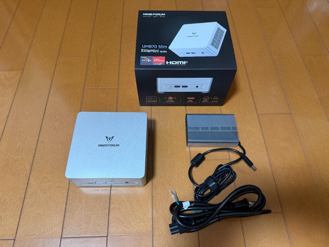 MINISFORUM UM870 Slim ミニPC 本体