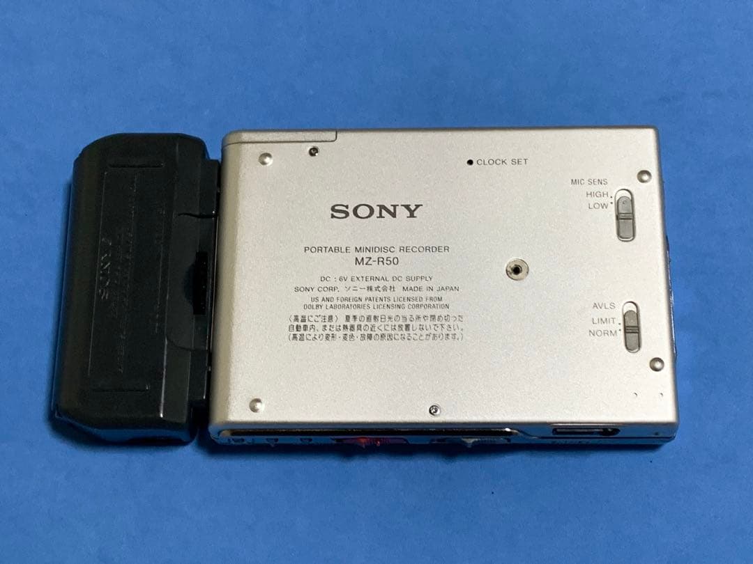 Sony MZ-R50 ポータブルMDプレーヤー 動作美品