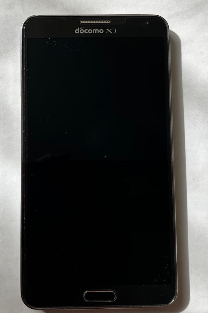 Samsung Galaxy Note ブラック 本体 カバー付き