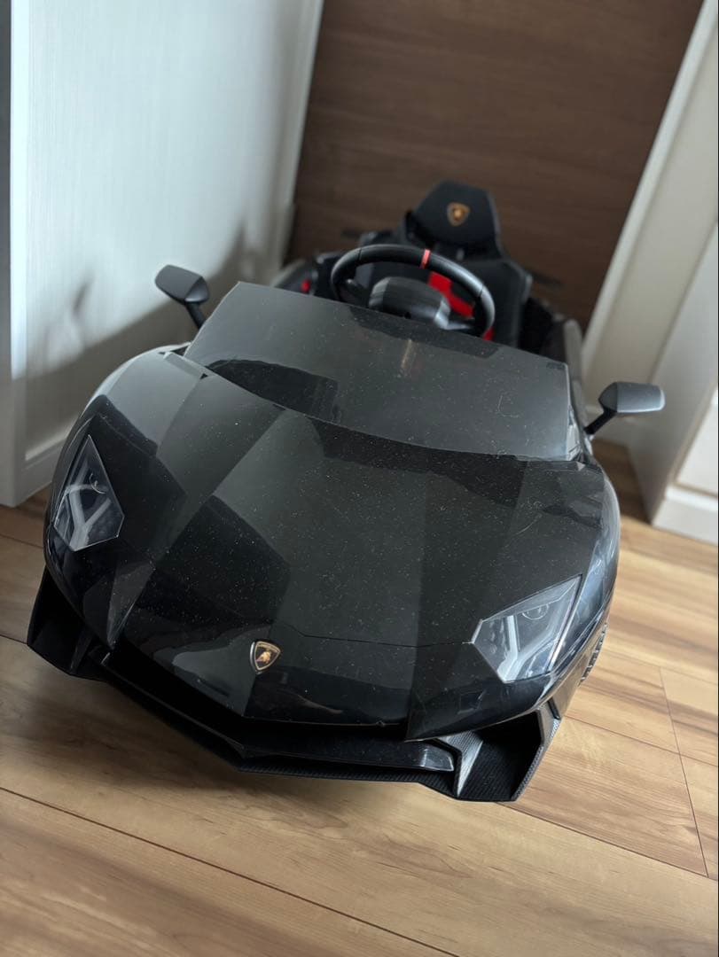 Lamborghini Aventador ブラック 電動カー ラジコン 子供用