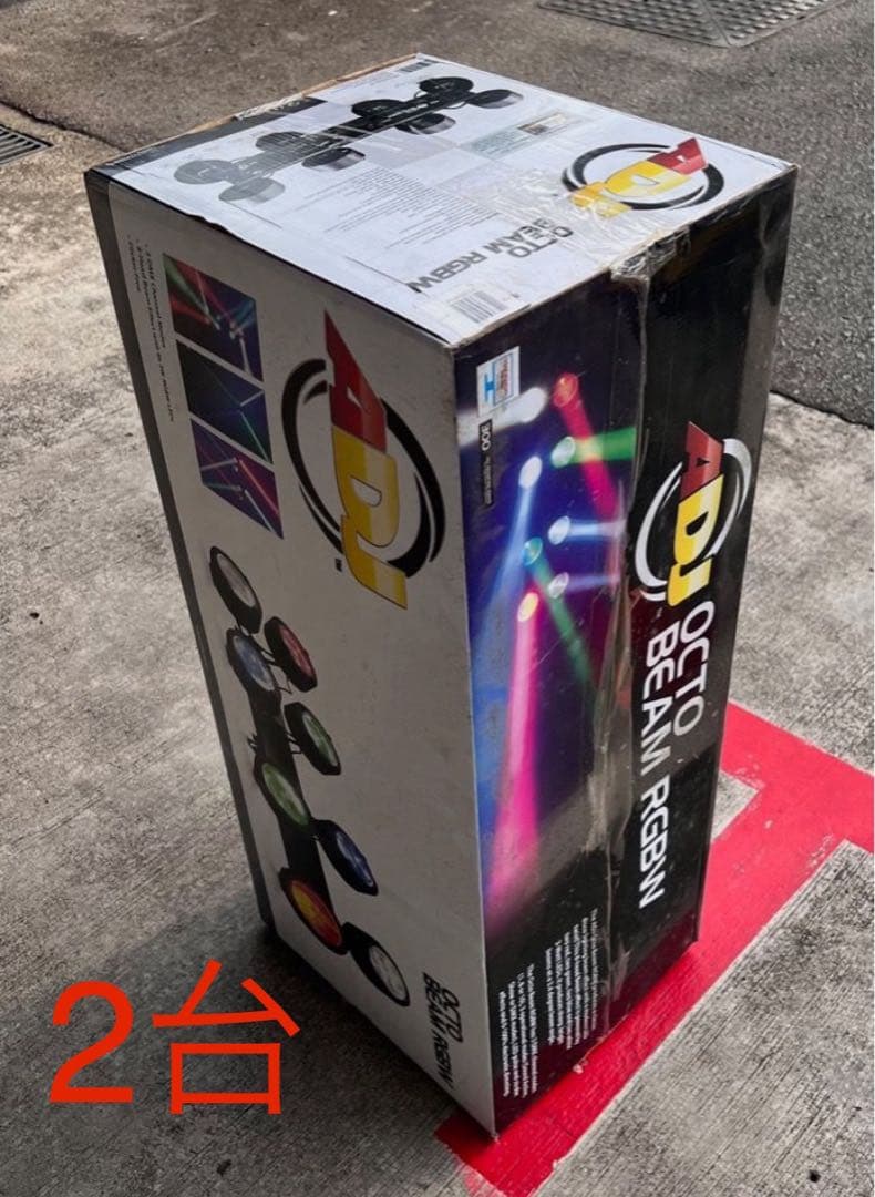 AMERICAN DJ OCTO BEAM RGBW 2台